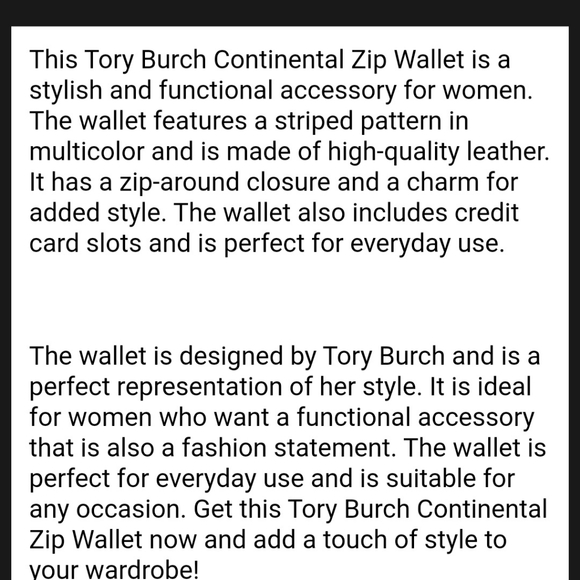 ๐ฅ TORY BURCH  WALLET  ๐ฅ - Picture 9 of 16